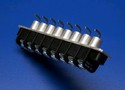 Terminal Blocks offer 90° lead bends.