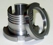 Mount connects ball bearings to shaft.