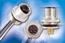 Panel Mount Connectors feature stainless steel body.