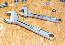 Adjustable Wrench features 1.2 in. maximum jaw opening.