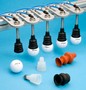 Vacuum Suction Cups hold round objects.