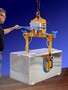 Vacuum Lifter allows side lifting of products.