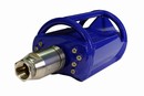 Sewer Nozzle cleans large-diameter pipes.