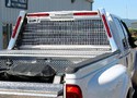Safety Rack protects truck cabs.