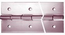 Hinges resist corrosion in marine environments.