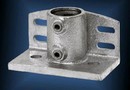 Structural Pipe Fittings accommodate toe boards.