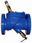 Swing Check Valve incorporates rubber disc.