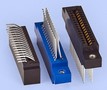 Edgecard Connectors support 0.062 in. multilayer PC boards.