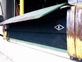 Seal covers areas around air-powered dock levelers.