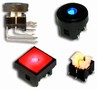 Right Angle Pushbutton Switch featues LED illumination.