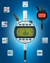 Digital Indicator provides color tolerance display.