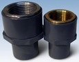 Metal-to-Plastic Transition Fittings offer leak-proof seals.