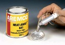 Grease features thermally conductive properties.