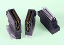 Edgecard Connectors accommodate PCB thickness of 0.093 in.