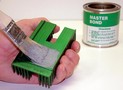 Two-Component Epoxy Adhesive gels in 3 minutes.