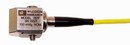 Accelerometer features permanently mounted cable.