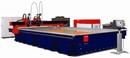 Waterjet Cutter is optimized for handling large sheets.