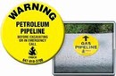 Curb Markers identify underground assets in any environment.