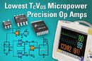 Micropower Op Amps feature offset voltage of 150 µV.
