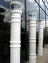 Lighted Bollard delivers stand-alone illumination solution.