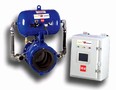 Mechanical Isolation Valve prevents explosion propagation.