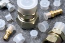 Polyethylene Caps provide thread protection.