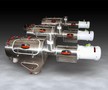 Centrifugal Screener features cantilevered shaft.