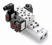 Manifolds accommodate both 3- and 4-way valves.