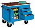 Mobile Cabinet Benches are available in 4 designs.