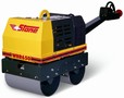 Double-Drum Walk-Behind Roller is suited for tight areas.
