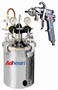 Spray Adhesive bonds insulation to metal cabinets and ducts.