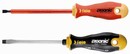 Screwdrivers are offered with true ergonomic handle.