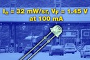Infrared Emitter features viewing angle of ±38°.