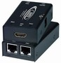 Video Extender delivers HDMI 1.3/DVI via CAT5/5e/6.