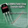 IGBTs target induction heating applications.