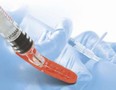 Needle Protection Device helps prevent injuries.