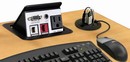 Supplemental Ports enhance workstations, tables, carts.