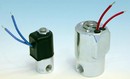 Solenoid Valves feature screw-machined aluminum bodies.