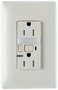 Combined Nightlight/Receptacle has tamper-resistant design.