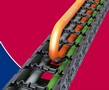 Cable Carrier combines flexibility and sturdiness.