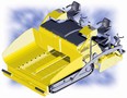 Asphalt Paver suits larger commercial projects.