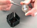 Epoxy Adhesive Paste resists high temperatures.