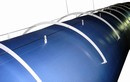 Duct Hangers give large fabric duct inflated appearance.