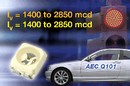 SMD LEDs feature thermal resistance down to 290 K/W.