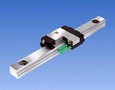Miniature LM Guide utilizes caged ball technology.