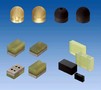 Components provide sound damping and vibration resistance.