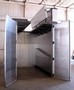 Walk-In Oven accommodates overhead crane loading.