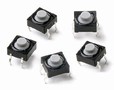 Tactile Switch features soft touch design.