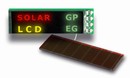 LCD Modules operate on solar power.