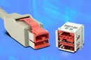 Cable Assemblies feature active latching on plugs.